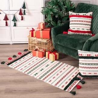 Prezent Na Boże Narodzenie Nordic Tassel Mats Maty Podłogowe