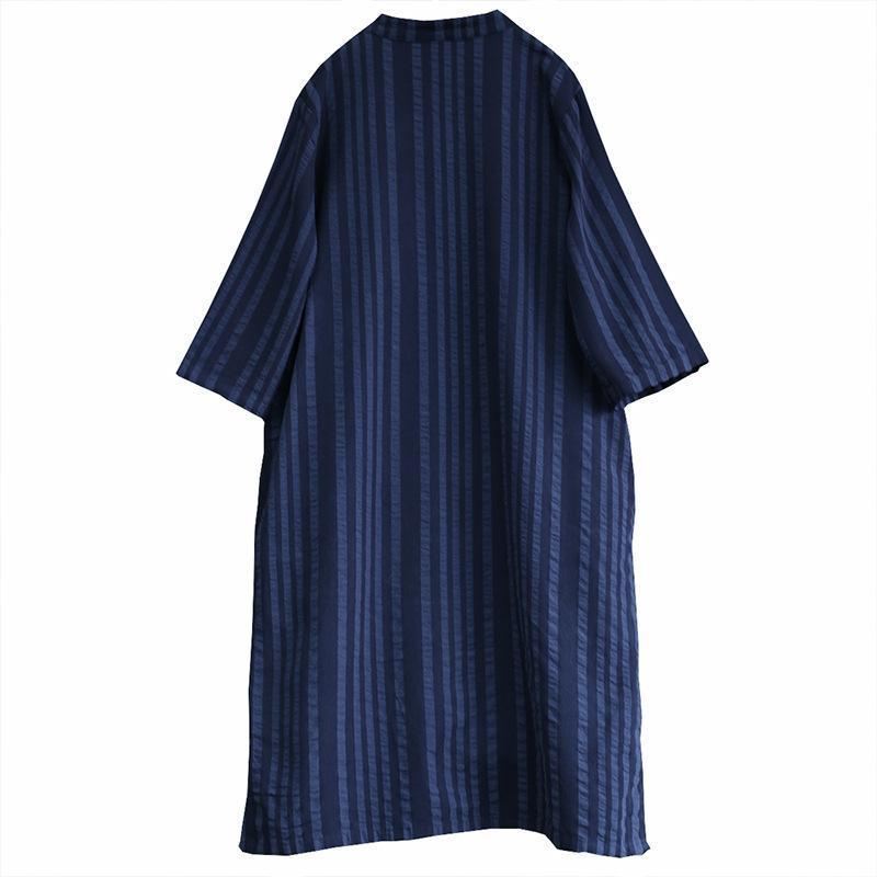 Bawełniana Lniana Letnia Sukienka W Stylu Retro W Stylu Chińskim