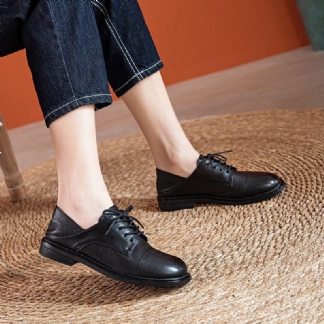 Kobiety Retro Skórzane Ręcznie Robione Buty Na Co Dzień