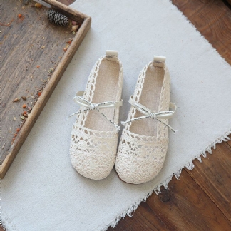 Letnie Buty W Stylu Vintage Bawełniane Lniane Letnie Buty Na Co Dzień