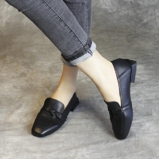 Modne Proste Wsuwane Buty W Stylu Bowknot
