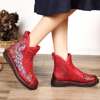 Wygodne Płaskie Buty W Stylu Narodowym